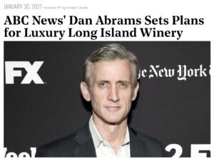 THR Dan Abrams Plans to Open Winery